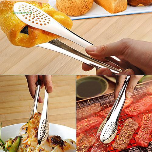 Kẹp Gắp Thức Ăn Bằng Thép Không Gỉ