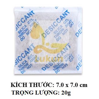 [SP Mới] Gói Hút Ẩm Clay 100 gram loại 2/5/10/20/100gr - Hạt chống ẩm LuKun