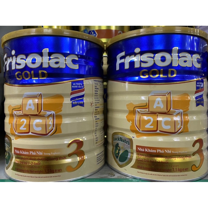 Sữa bột Frisolac Gold Số 3 1,5kg