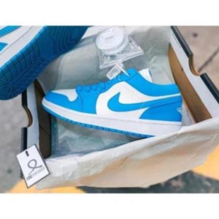 Giày Thể Thao Jordan 1 xanh dương cổ thấp nam nữ hàng cao cấp full box bill - PK19 XẢ KHO | BigBuy360 - bigbuy360.vn