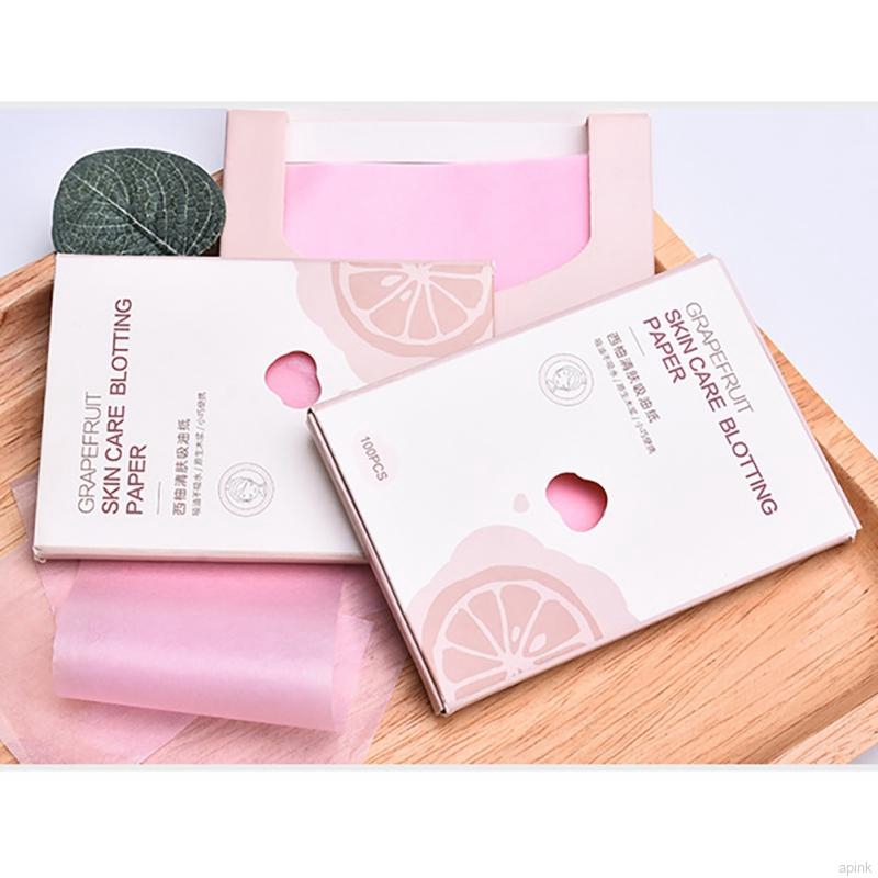 [Hàng mới về] 100 Miếng giấy thấm dầu thân thiện với làn da | BigBuy360 - bigbuy360.vn