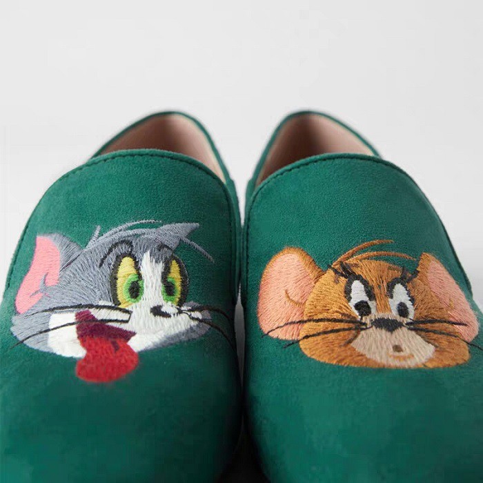 Giày Lười Zara In Hình Tom & Jerry