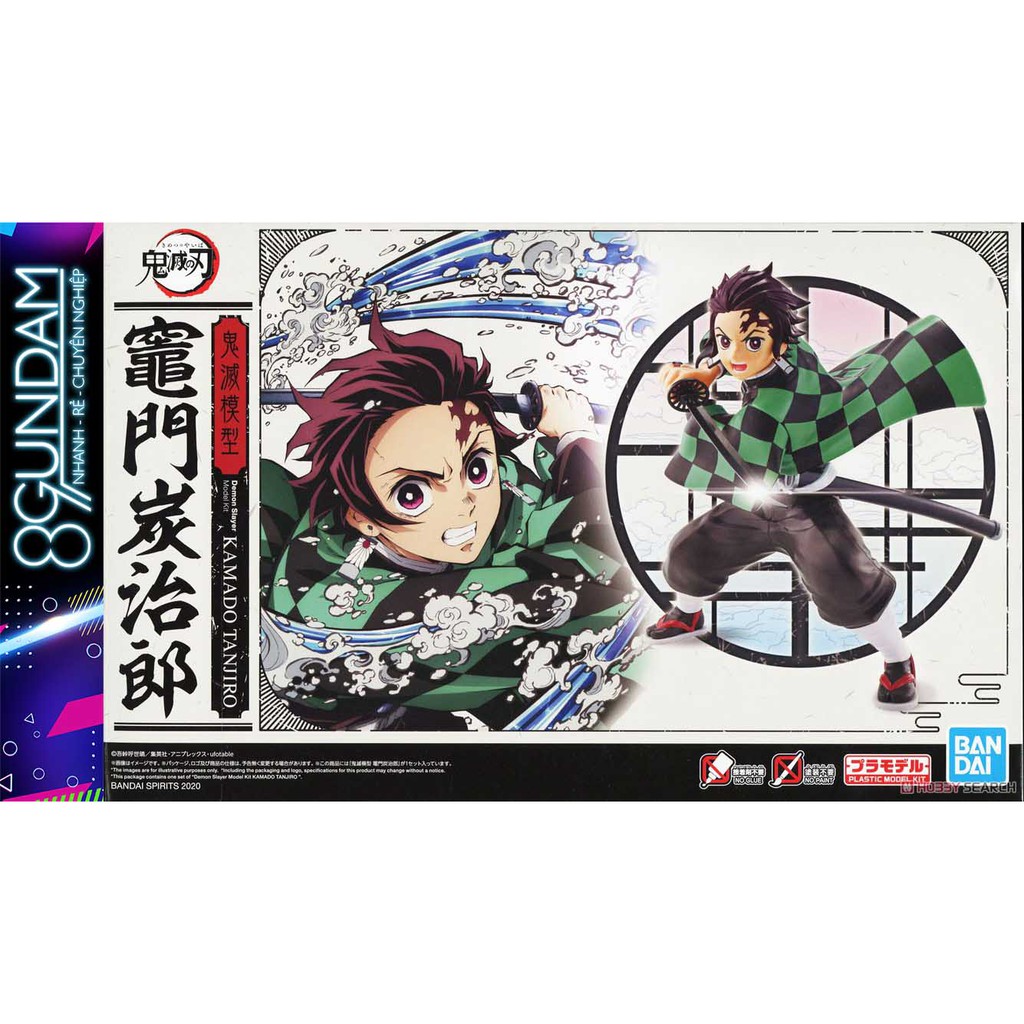 Mô Hình Lắp Ráp Figure-rise Standard Kimetsu Model Tanjiro Kamado