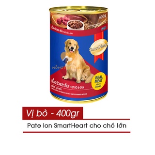 PATE LON SMARTHEART DÀNH CHO CHÓ LỚN - 400G