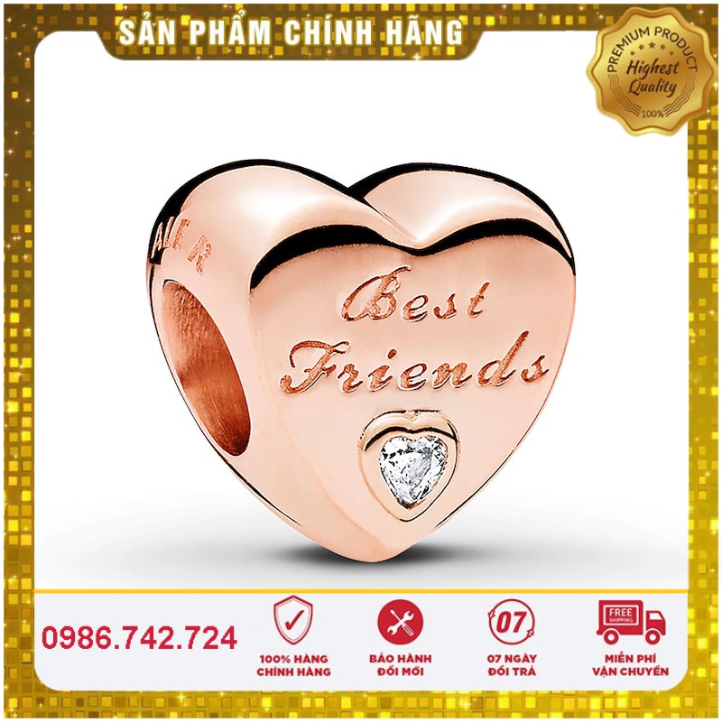 Charm bạc Pan chuẩn bạc S925 ALE Cao Cấp - Charm Bạc S925 ALE thích hợp để mix cho vòng bạc Pan - Mã sản phẩm DJJ263