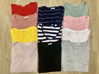 ÁO THUN LẠNH CỔ TIM hiệu COTTON ON