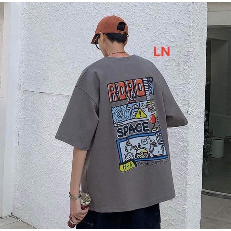 Áo phông RORO in lưng DA6