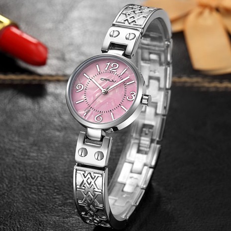 Đồng Hồ Quartz CRRJU 2130 Bằng Thép Không Gỉ Chống Thấm Nước Thời Trang Cho Nữ | BigBuy360 - bigbuy360.vn