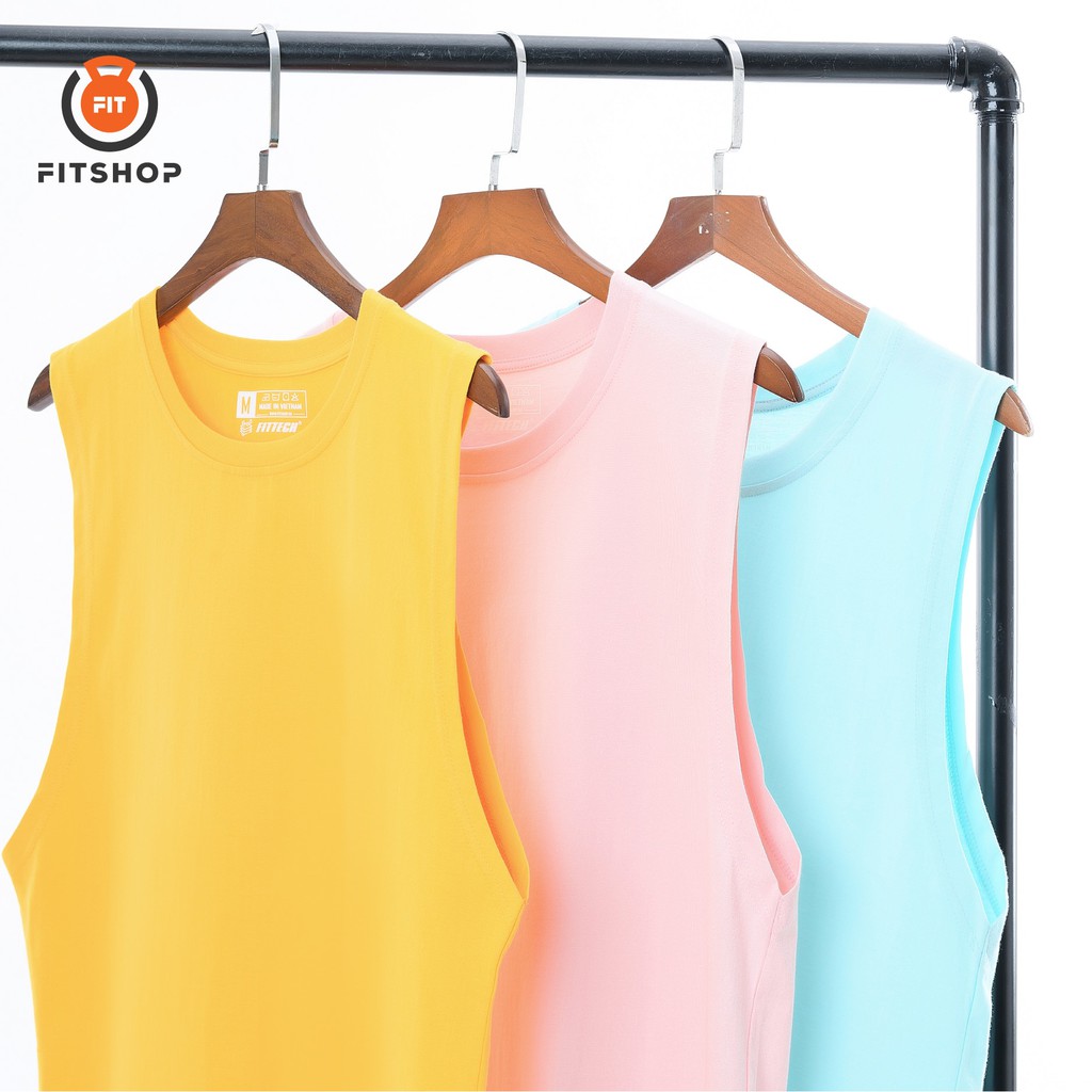 ÁO TANKTOP TẬP GYM ÁO 3 LỖ COTTON THẤM HÚT MỒ HÔI THOÁNG MÁT ảnh thật, tư vấn đổi trả