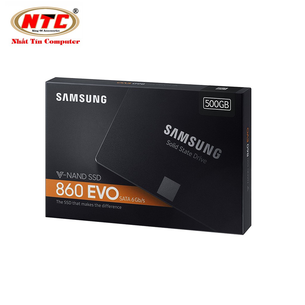 Ổ cứng SSD Samsung 860 Evo 500GB 2.5-Inch SATA III - box Anh (Đen) | BigBuy360 - bigbuy360.vn