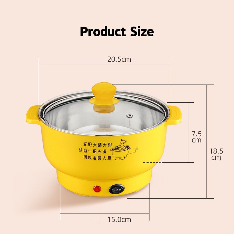 Kaimeidi Nồi Cơm Điện mini Đa Năng Có Thể Điều Chỉnh Sức Mạnh Dễ Sử Dụng