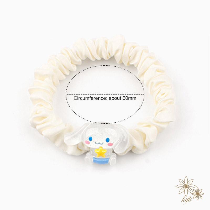 【kifli】Dây Cột Tóc Cao Su Họa Tiết Hoạt Hình Xinh Xắn Cho Bé Gái