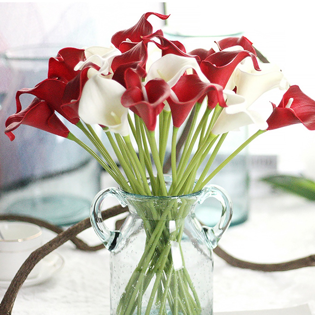Hoa giả Calla Lily dùng trang trí nhà/tiệc cưới