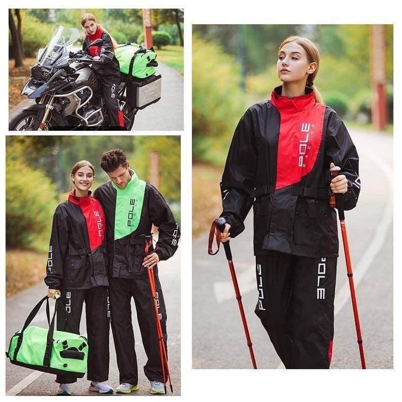 ÁO MƯA BỘ CAO CẤP POLE mẫu 2021 -X135SHOP