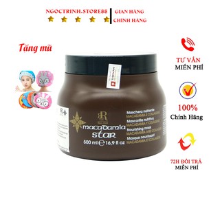 Kem ủ tóc collagen hấp phục hồi tóc ủ tóc hấp tóc MACADAMIA STAR hũ  500ml – 1000ml hàng chính hãng