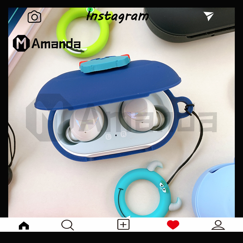 🌟AM🌟 SXT06 Samsung Galaxy Buds New Silicone Case Cover  for Samsung Galaxy Buds/Buds+/Buds Plus Case cover