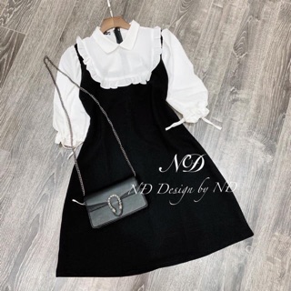 Váy giả yếm vintage