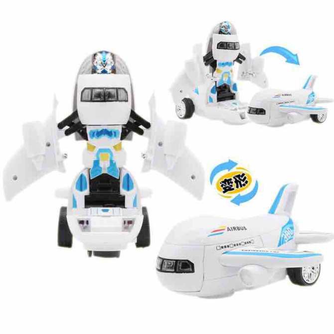 Máy bay airbus biến hình robot