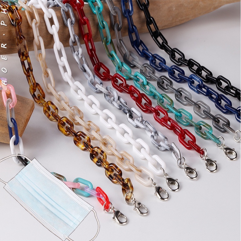 Dây Xích Acrylic Thô Nối Dài Chống Thất Lạc Cho Mắt Kính