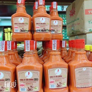 Tương Ớt Bản Mường chai 500ml - 100% từ ớt tự nhiên