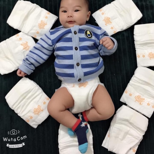 Tã/bỉm Love Baby size M dán - 1 miếng dùng thử