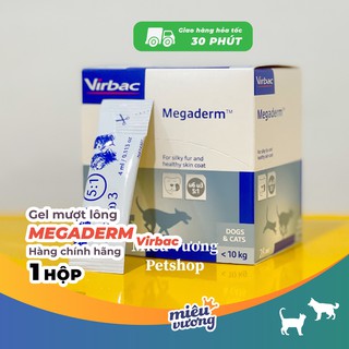 Gel dưỡng mượt lông chó mèo Virbac Megaderm