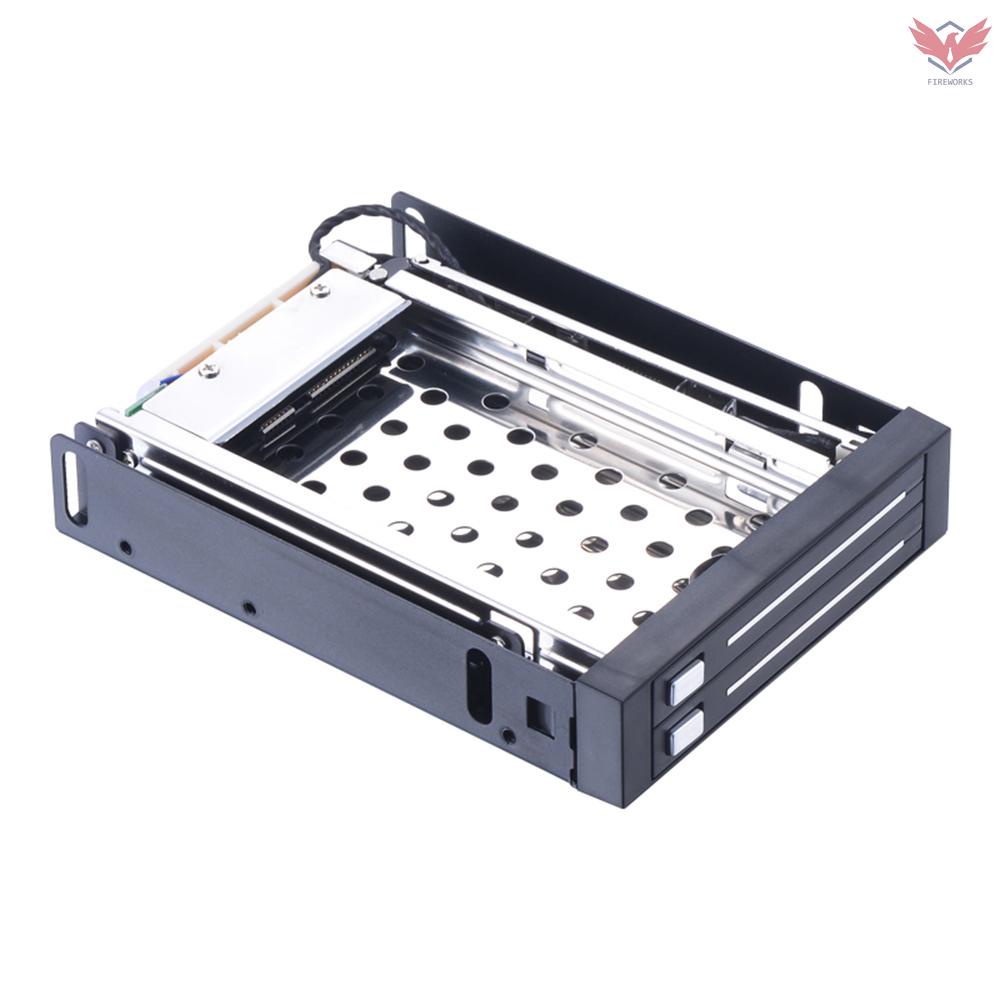 Dual Bay 2.5" Inch SATA III Hard Drive HDD & SSD Tray Caddy Internal Mobile Rack Enclosure Docking Station Hot Swap