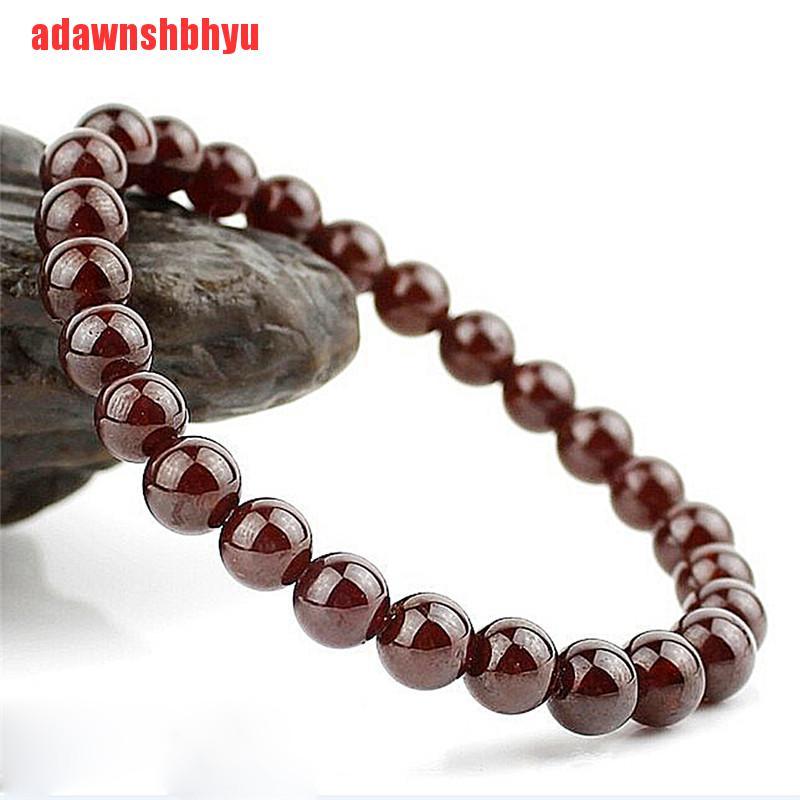 Vòng Tay Chuỗi Hạt Đá Garnet Tự Nhiên Thời Trang
