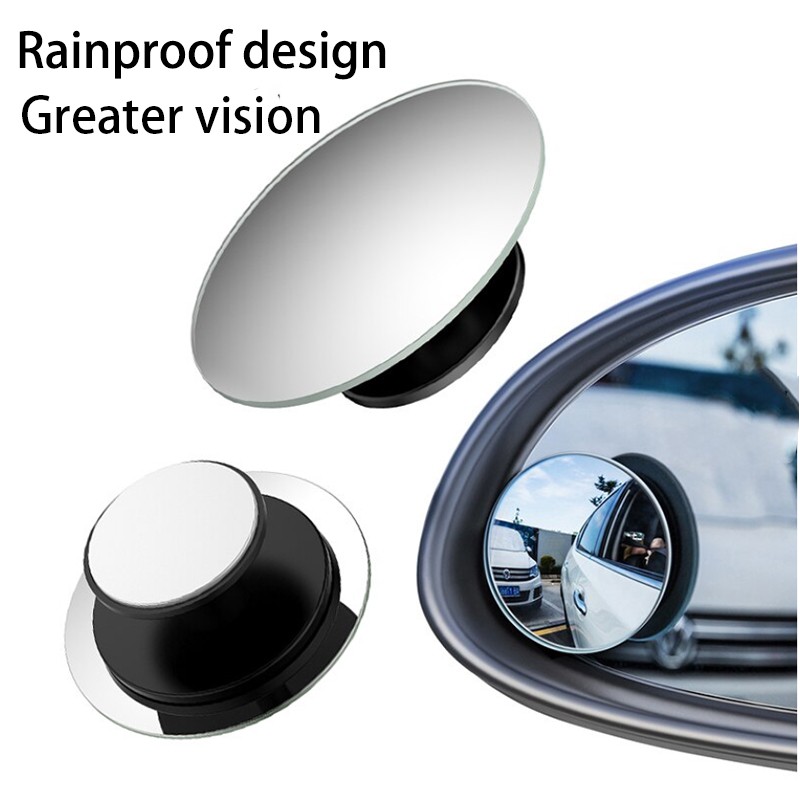 Gương Chiếu Hậu Ô Tô Rõ Ràng 360° Gương Cầu Lồi Tròn Góc Rộng Soi Điểm Mù Cho Xe Hơi