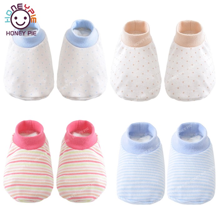 Vớ Cotton Bảo Vệ Chân Cho Bé Sơ Sinh Ốp