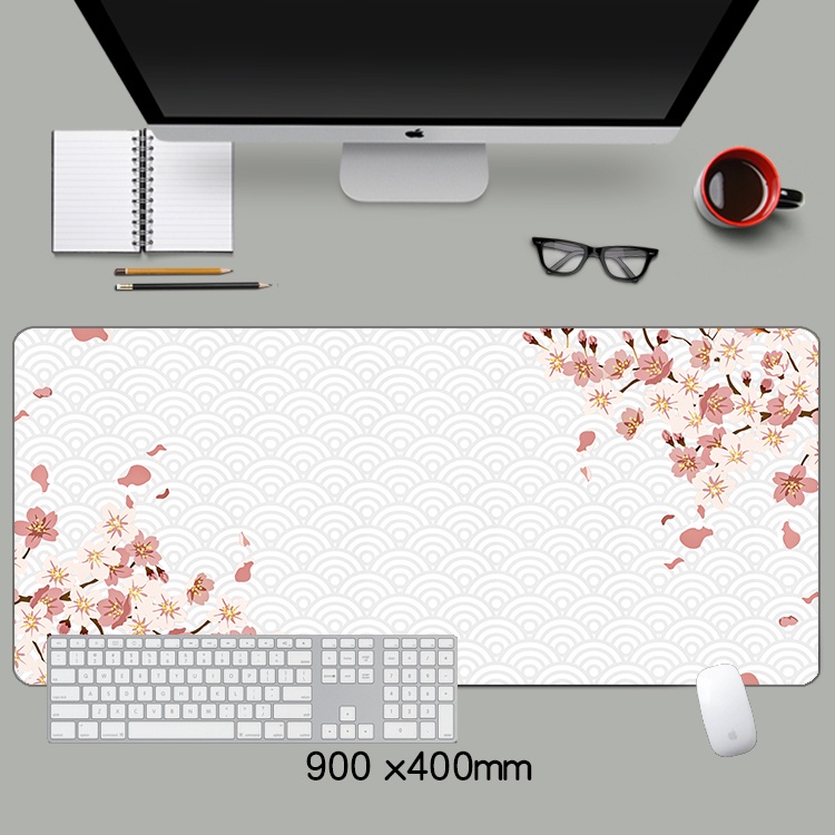 Miếng Lót Chuột Máy Tính Bản Lớn In Hình sakura