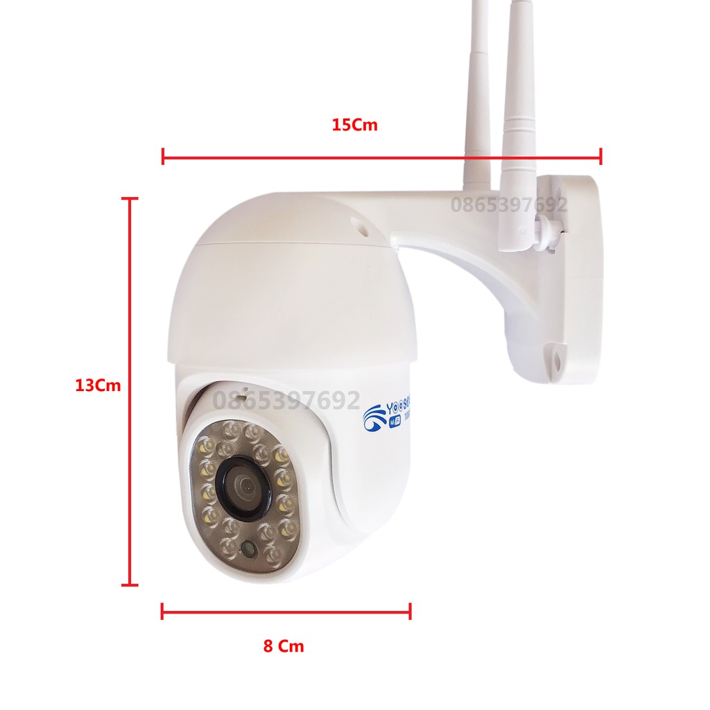 Camera IP Yoosee Ngoài Trời 3.0 Mpx Chuẩn 2K  Góc Rộng Siêu Nét Mode F37 - 2K