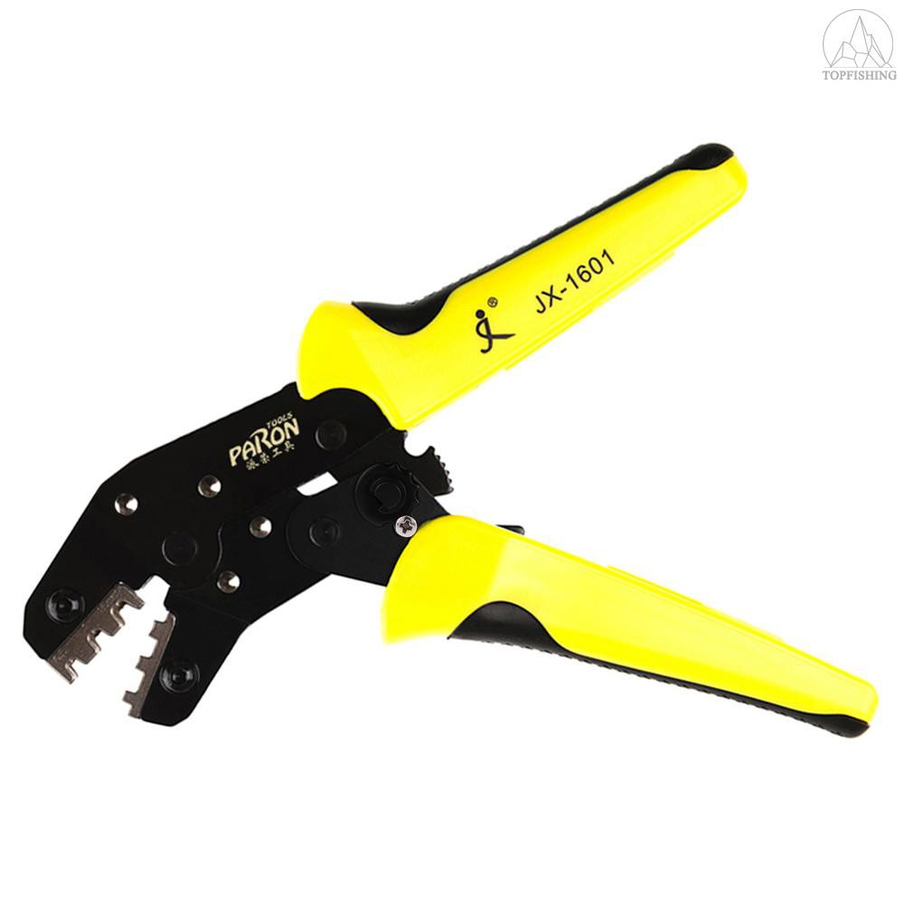 Tfh★PARON Professional Wire Crimpers Engineering Ratchet Terminal Crimping Pliers JX-48B 3.96 to 6.3mm 26-16AWG Crimper