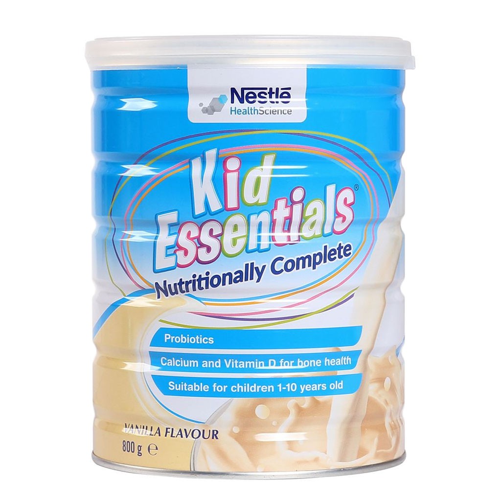Sữa bột Kid Essentials hương vani 800g