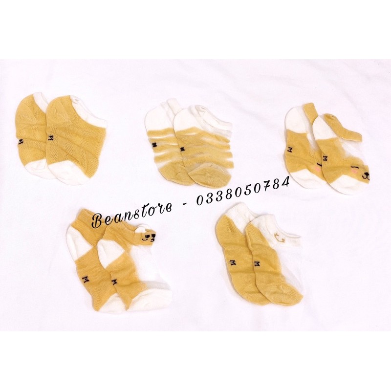 Set 5 vớ lưới mỏng mát mùa hè cho bé
