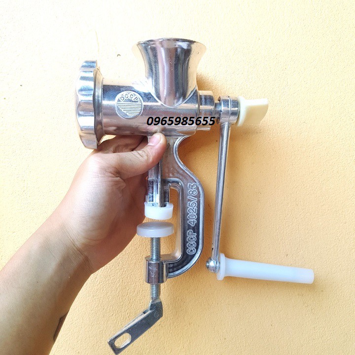 Máy làm cám chim máy đùn cám chim ép hạt cám cho chim chào mào chim khuyên làm bằng nhôm hợp kim loại tốt