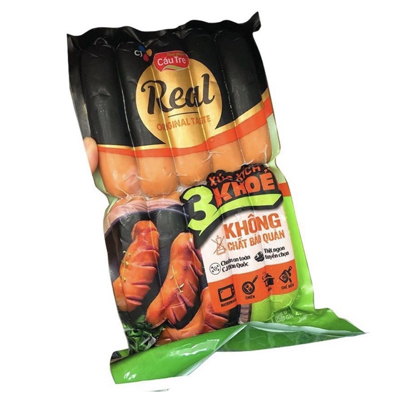 Xúc xích Real 3 Khoẻ CJ