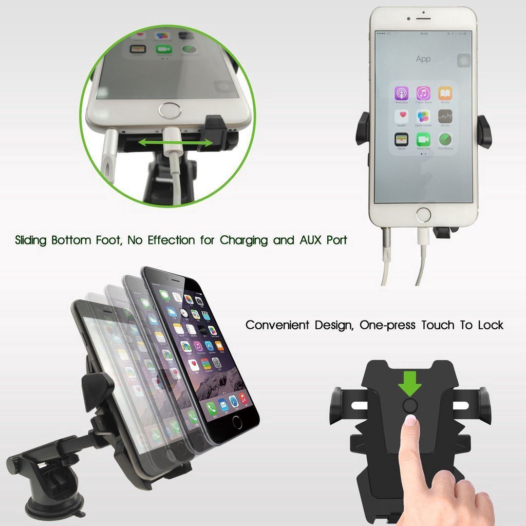 Giá Đỡ Điện Thoại Xoay 360 Độ