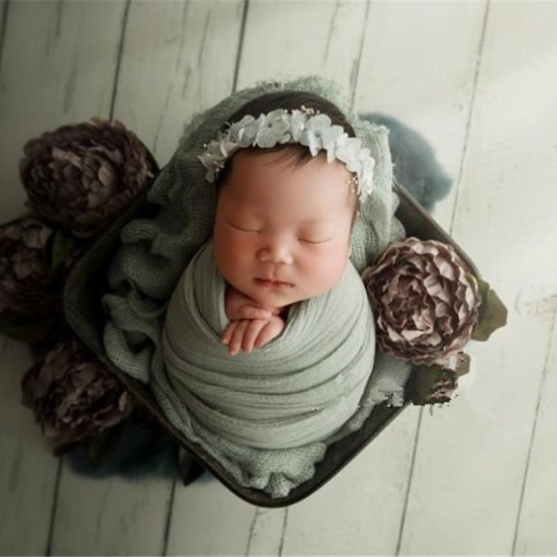 Chăn Cotton Mềm Mại Cho Bé Chụp Ảnh