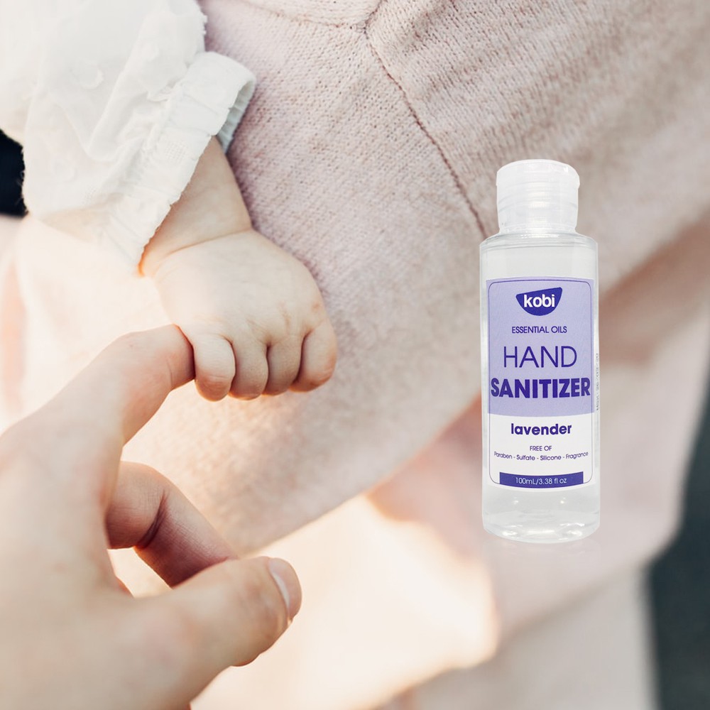 Nước rửa tay khô Kobi Hand Sanitizer Lavender 100ml