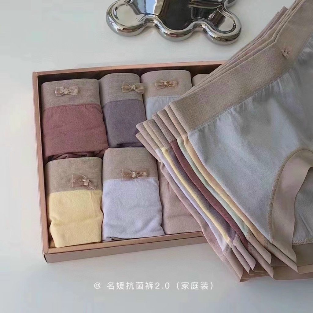 5 Quần Lót Nữ Cao Cấp Đính Nơ Siêu Xinh