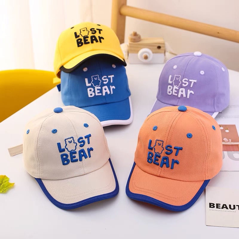 Mũ Bóng Chày Che Nắng Xuân Thu Phong Cách Hàn Quốc Mới Cho Bé Trai/Bé Gái