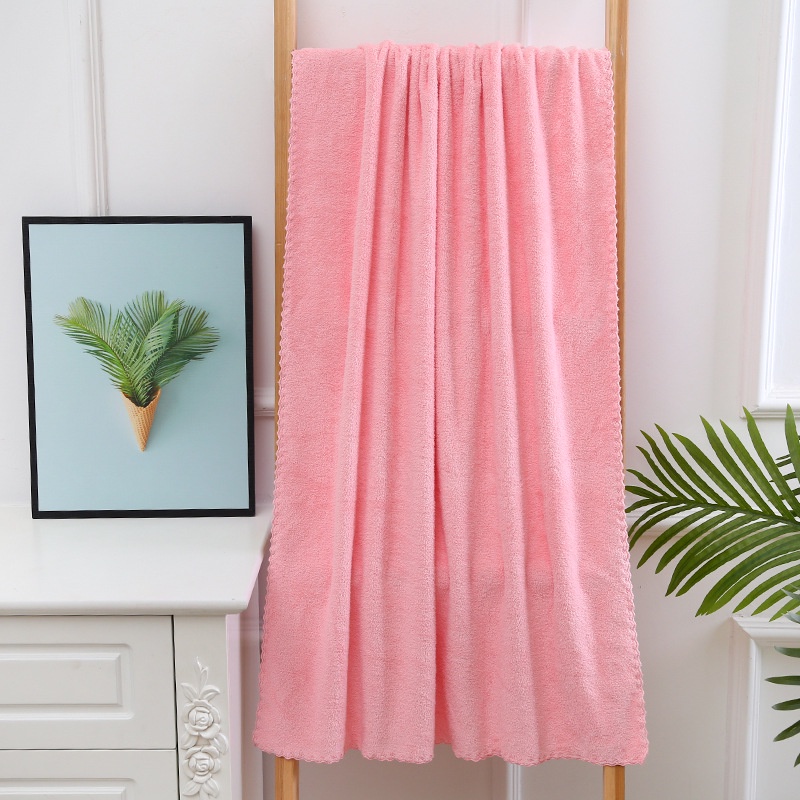 Khăn tắm Hàn Quốc, khăn tắm lông cừu 35x75cm siêu mềm siêu thấm nước - Elliver