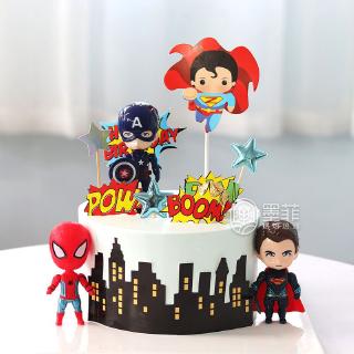 Trang trí 6 Siêu anh hùng Marvel xịn