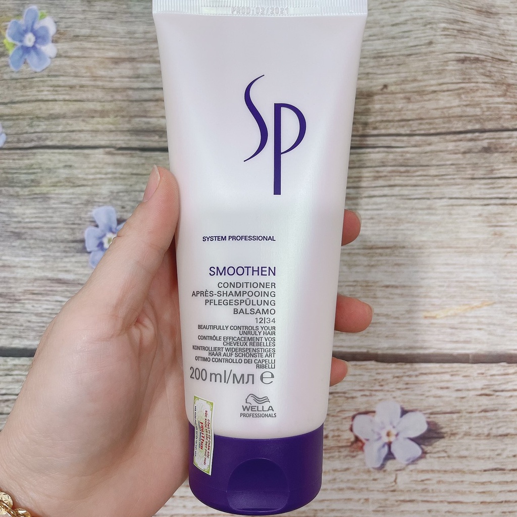 DẦU XẢ SP WELLA SMOOTHEN SIÊU MƯỢT TÓC 200ML