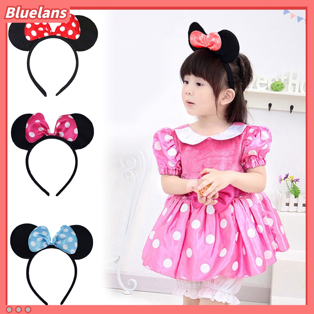 Băng đô tai chuột mickey dễ thương cho bé gái