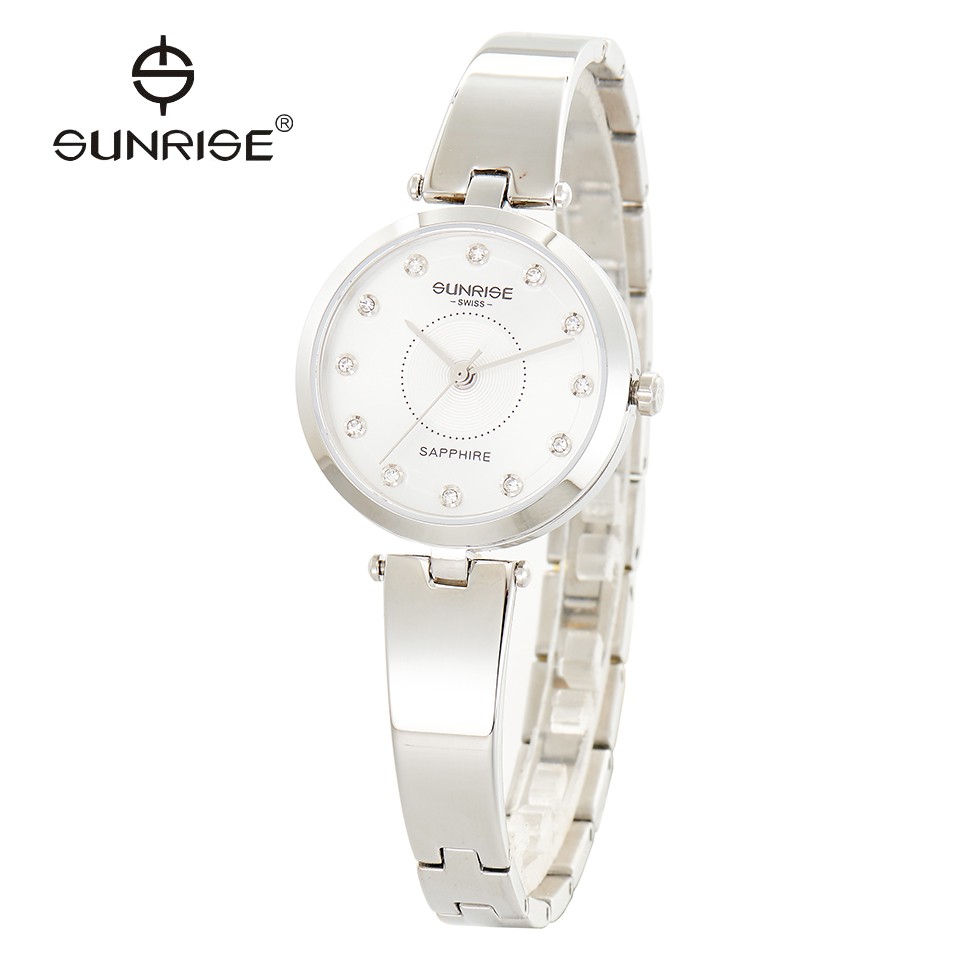 Đồng hồ nữ Sunrise 9936SA siêu mỏng kính Sapphire chống xước rất tốt | BigBuy360 - bigbuy360.vn