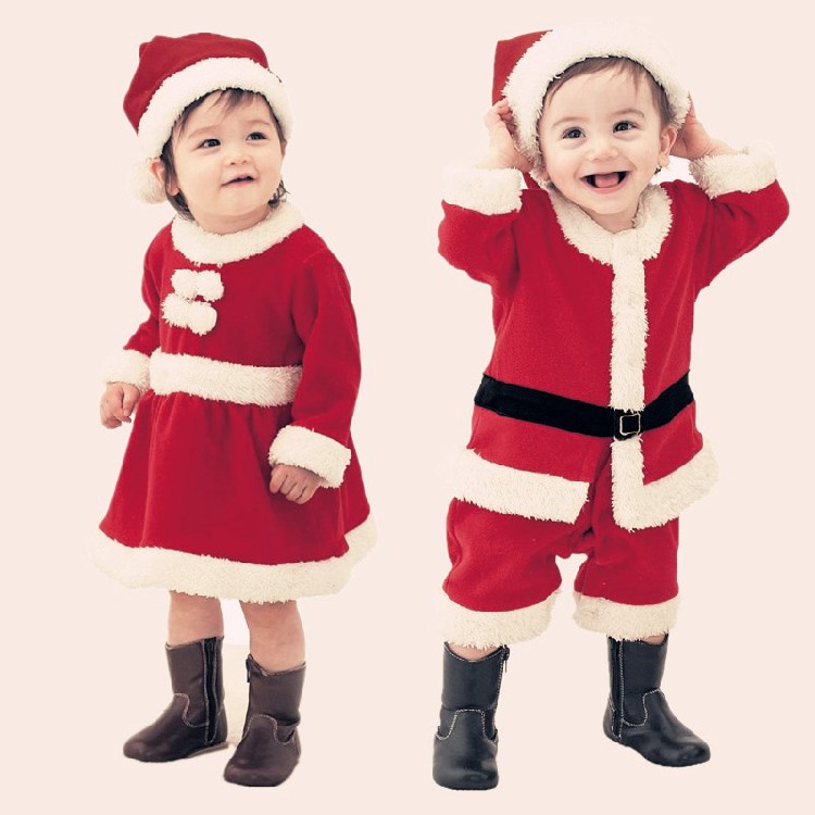 bộ đồ noel cho bé siêu cute