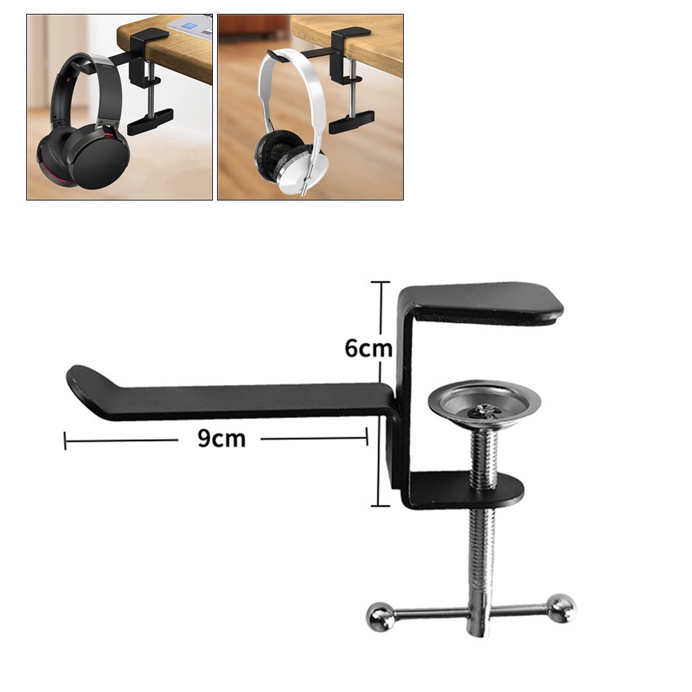 Giá Đỡ Tai Nghe Chụp Tai Gắn Bàn Tiện Dụng