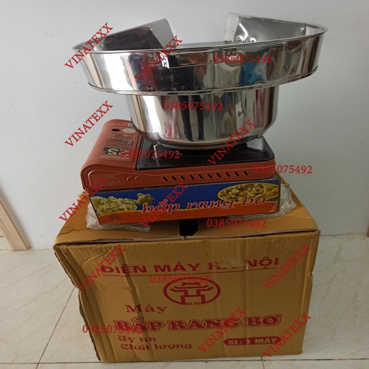 Nồi chiên bắp rang bơ làm từ INOX giá rẻ
